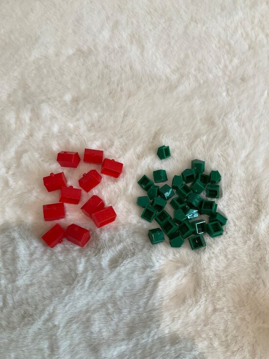 Monolopy Other - Monopoly Game Replacement 31 House & 11 Hotels
